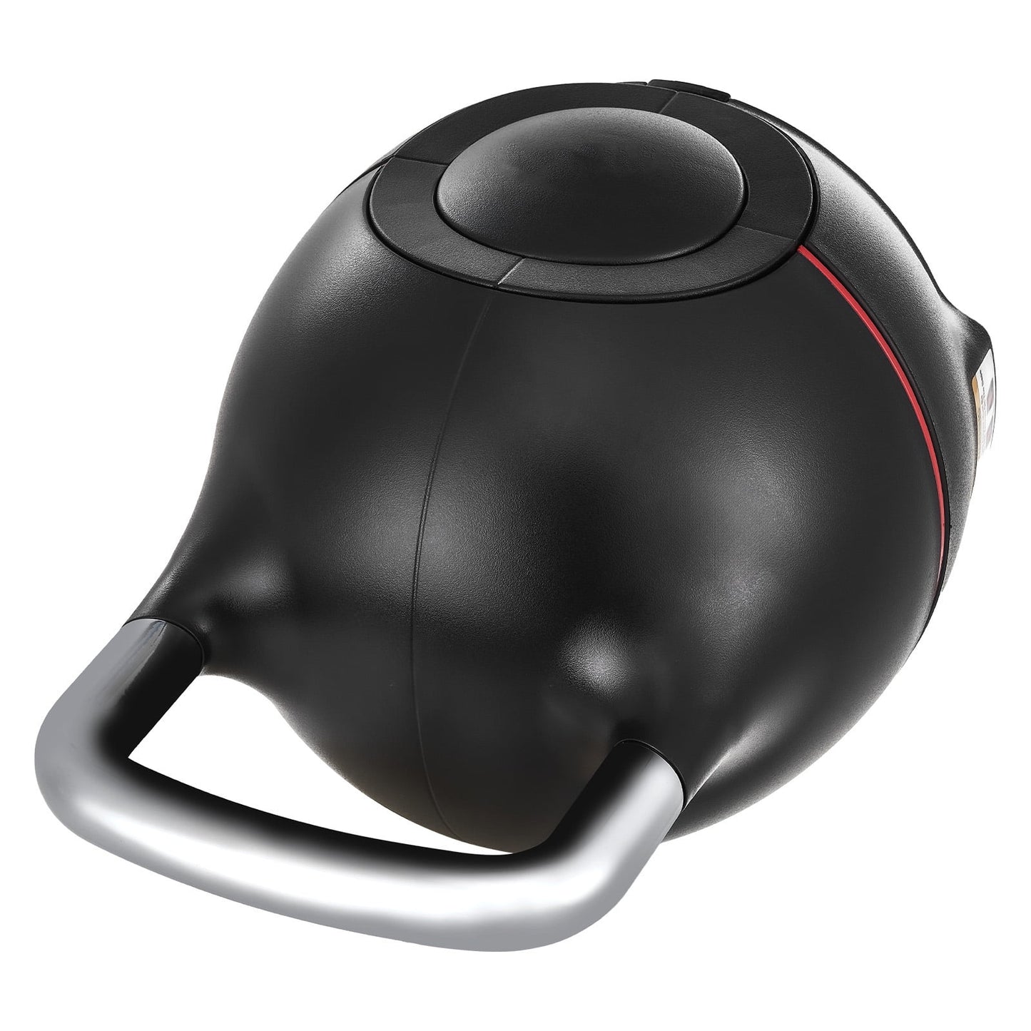 Adjustable Kettlebell with 7 Weight Options (5, 11.5, 18, 24.5, 31, 37.5, 44 Lbs), Crafted from Die-Cast Aluminum and ABS, Ideal for Grip Strength, Full-Body Exercise, and Cross-Training