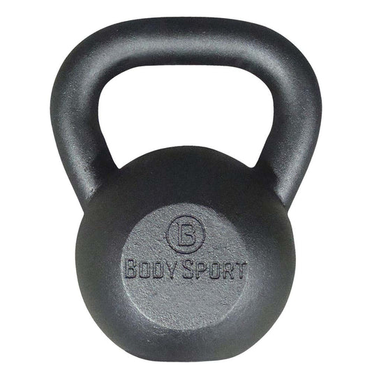 Cast Iron Kettlebell, 45 Lb. – At-Home Gym Equipment – Kettlebell Free Weights – Strength & Core Training Equipment – Cast Iron Resistance Workout Gear
